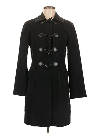 Pre-owned Gap Coat In Black