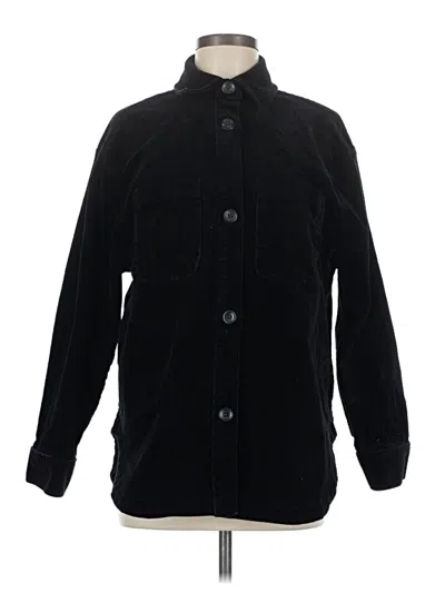 Pre-owned Gap Coat In Black