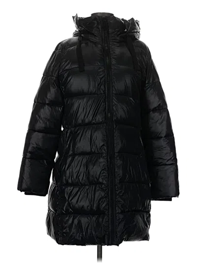 Pre-owned Gap Coat In Black