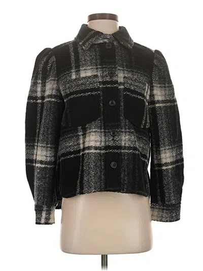 Pre-owned Gap Coat In Black