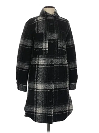 Pre-owned Gap Coat In Black