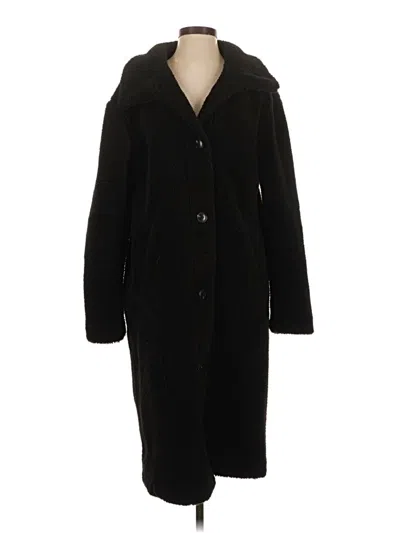 Pre-owned Gap Coat In Black