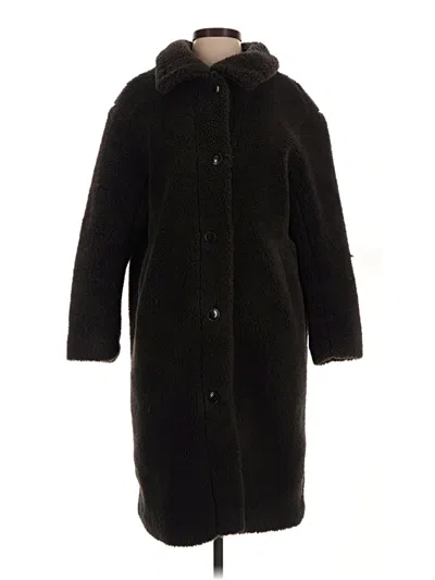 Pre-owned Gap Coat In Black