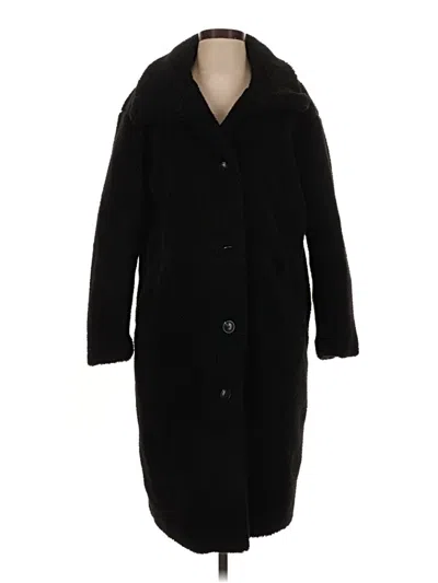 Pre-owned Gap Coat In Black