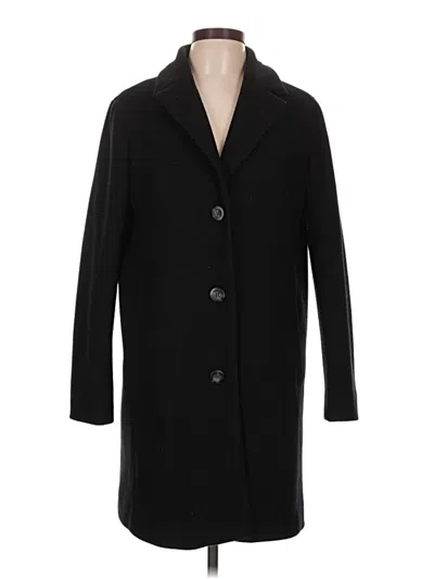Pre-owned Gap Coat In Black