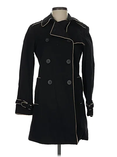 Pre-owned Gap Coat In Black