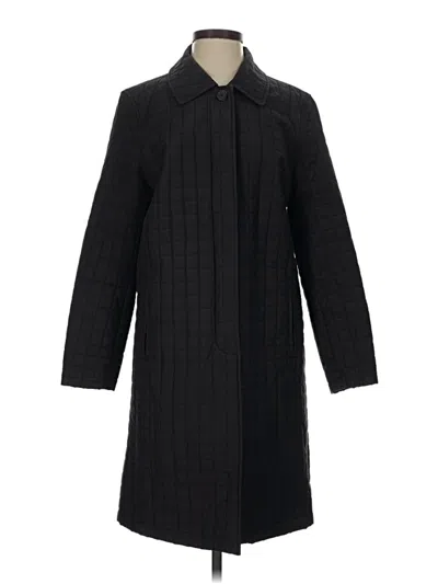 Pre-owned Gap Coat In Black