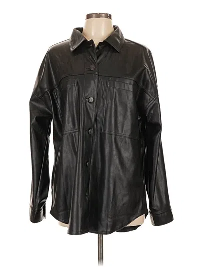 Pre-owned Gap Coat In Black