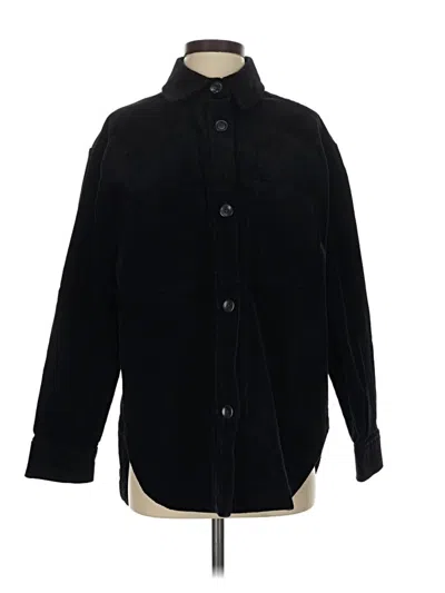 Pre-owned Gap Coat In Black