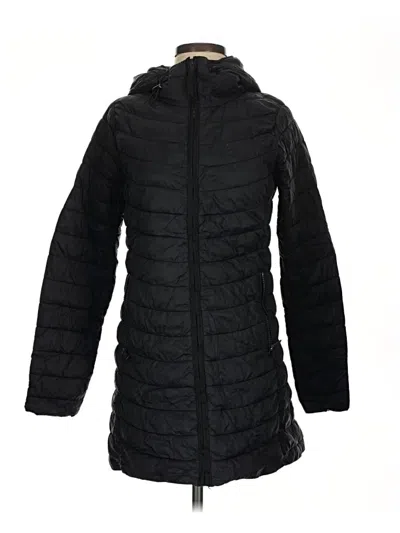 Pre-owned Gap Coat In Black