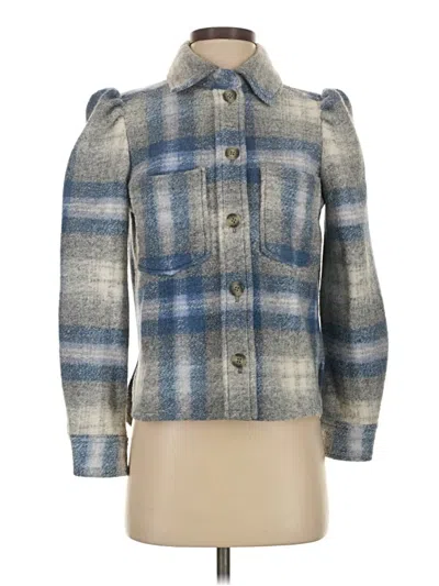Pre-owned Gap Coat In Blue