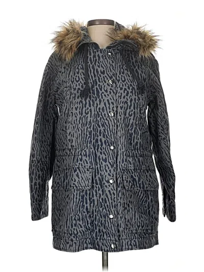 Pre-owned Gap Coat In Blue
