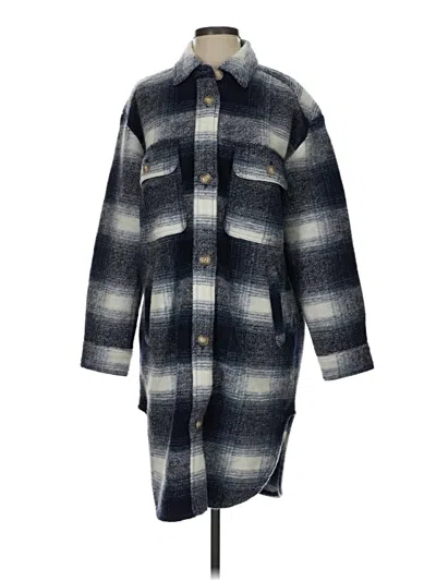 Pre-owned Gap Coat In Blue