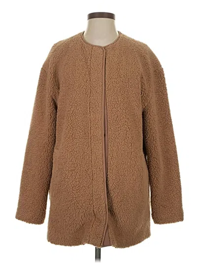 Pre-owned Gap Coat In Brown