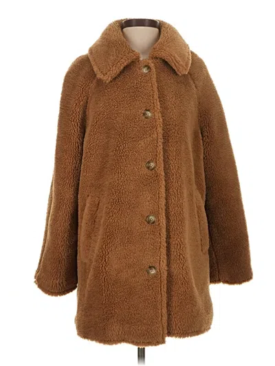 Pre-owned Gap Coat In Brown