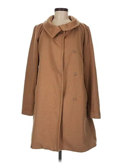 Pre-owned Gap Coat In Brown