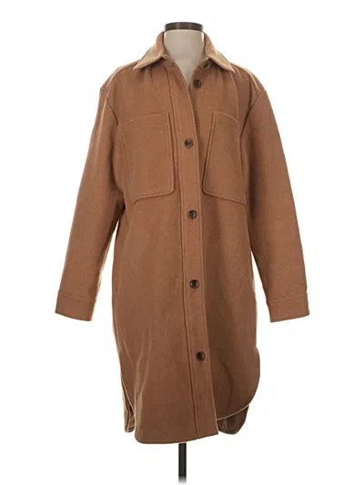 Pre-owned Gap Coat In Brown