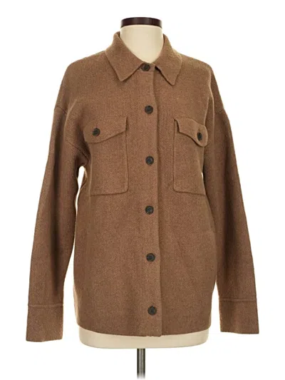 Pre-owned Gap Coat In Brown