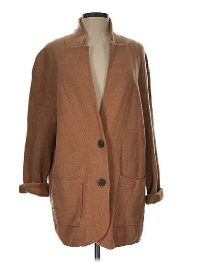Pre-owned Gap Coat In Brown
