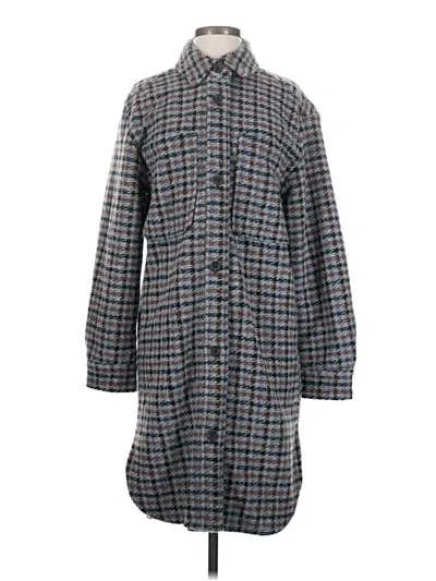 Pre-owned Gap Coat In Gray