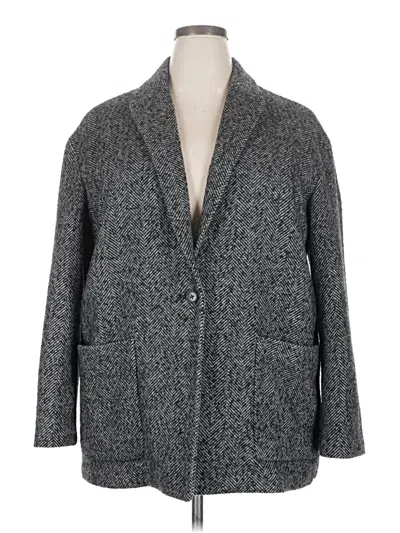 Pre-owned Gap Coat In Gray