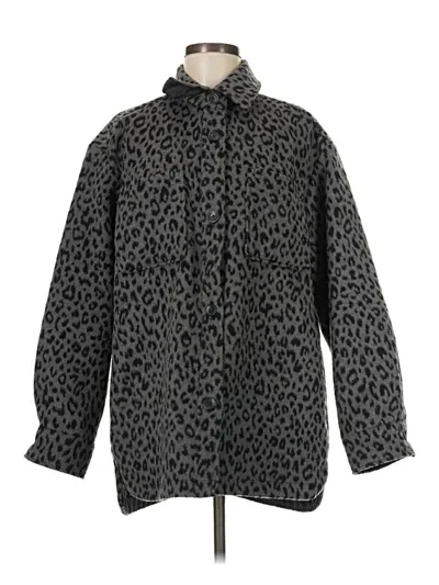 Pre-owned Gap Coat In Gray