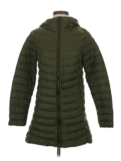Pre-owned Gap Coat In Green