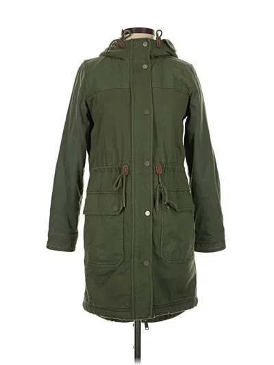Pre-owned Gap Coat In Green