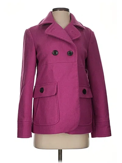 Pre-owned Gap Coat In Purple
