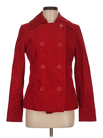 Pre-owned Gap Coat In Red