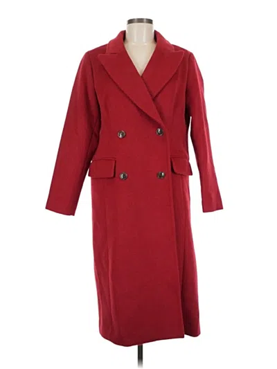 Pre-owned Gap Coat In Red