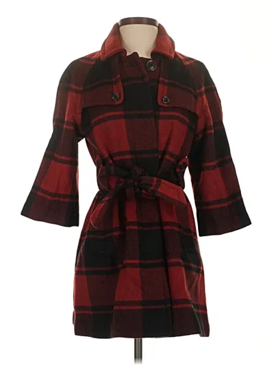 Pre-owned Gap Coat In Red