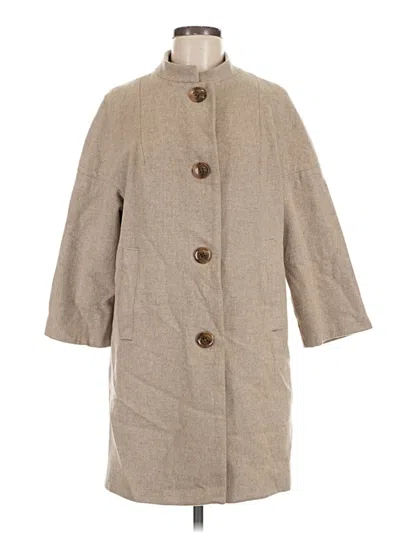 Pre-owned Gap Coat In Tan