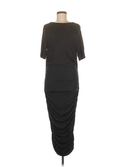 Pre-owned Gap Cocktail Dress In Black