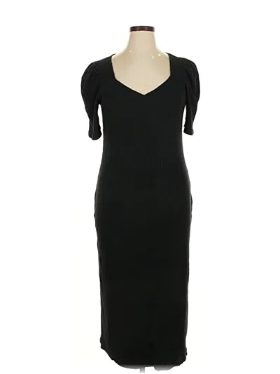 Pre-owned Gap Cocktail Dress In Black