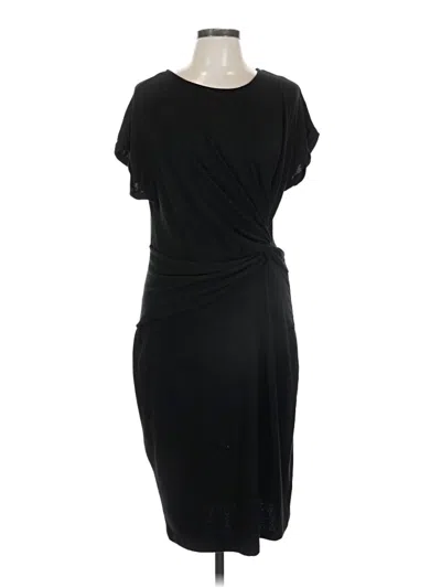 Pre-owned Gap Cocktail Dress In Black