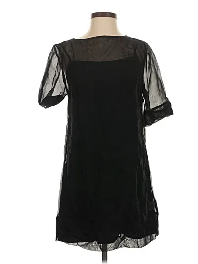 Pre-owned Gap Cocktail Dress In Black