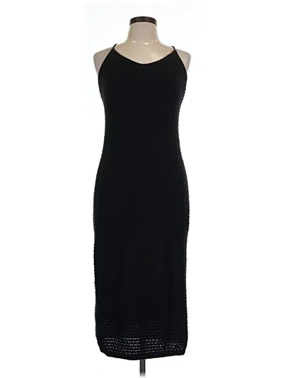 Pre-owned Gap Cocktail Dress In Black