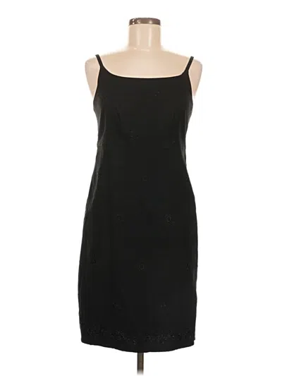 Pre-owned Gap Cocktail Dress In Black