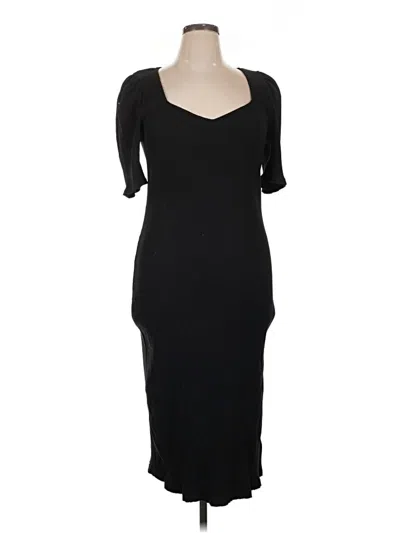 Pre-owned Gap Cocktail Dress In Black