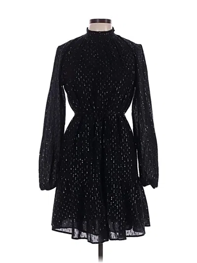 Pre-owned Gap Cocktail Dress In Black