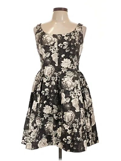 Pre-owned Gap Cocktail Dress In Black
