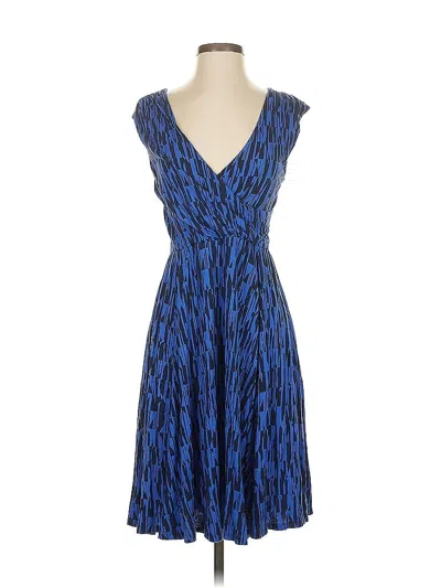 Pre-owned Gap Cocktail Dress In Blue