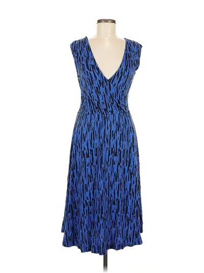 Pre-owned Gap Cocktail Dress In Blue