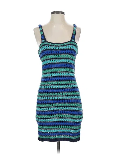 Pre-owned Gap Cocktail Dress In Blue