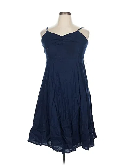 Pre-owned Gap Cocktail Dress In Blue