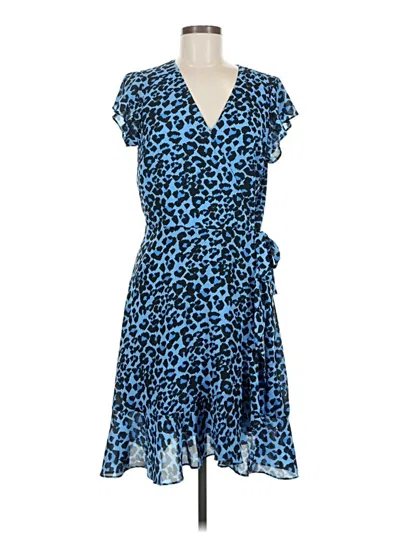 Pre-owned Gap Cocktail Dress In Blue