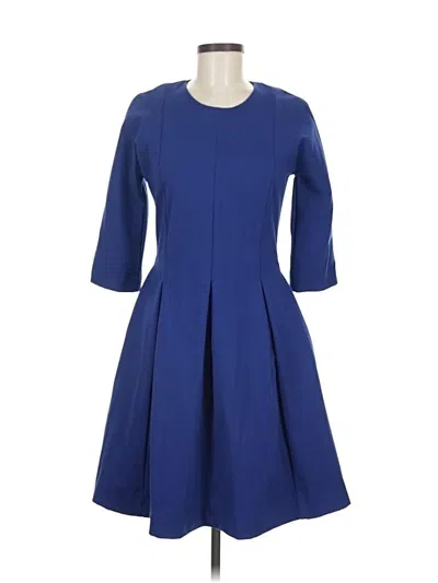 Pre-owned Gap Cocktail Dress In Blue