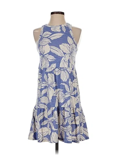 Pre-owned Gap Cocktail Dress In Blue