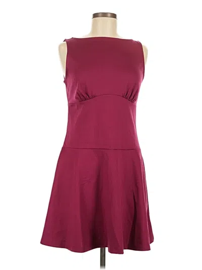 Pre-owned Gap Cocktail Dress In Burgundy